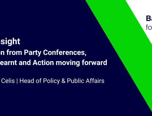 A month on from Party Conferences, Lessons Learnt and Action moving forward 